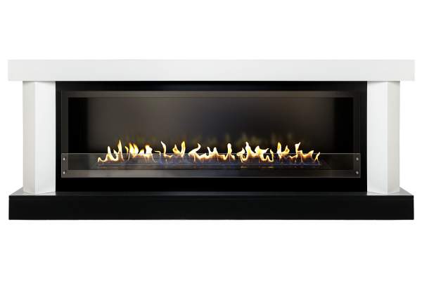 Линейный биокамин Firezo Vancouver 60 Белый с черным