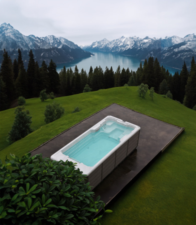 Плавательный спа бассейн NordicSpa Khelsinki Turbo (Хельсинки)